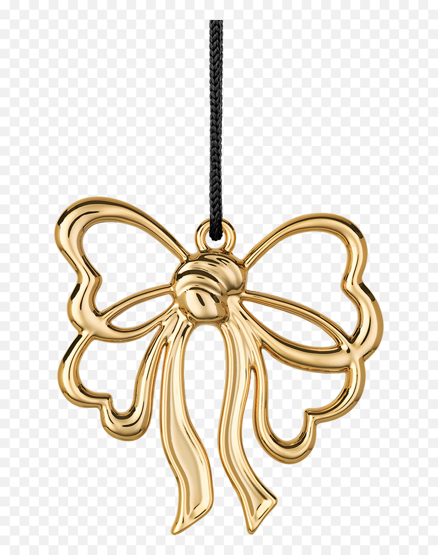 Rosendahl Bow H 65 Cm Gold - Plated Buy Here Gold Png,Gold Bow Png