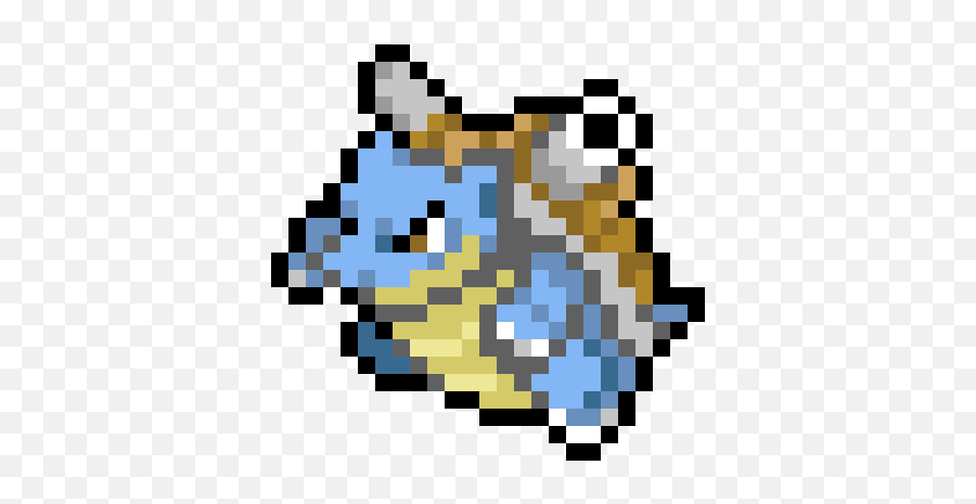 Blastoise Pixel Png - Blastoise Pixel,Blastoise Png