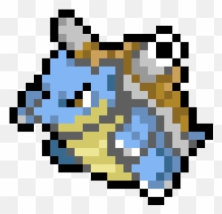 Blastoise Pixel Png - Blastoise Pixel,Blastoise Png