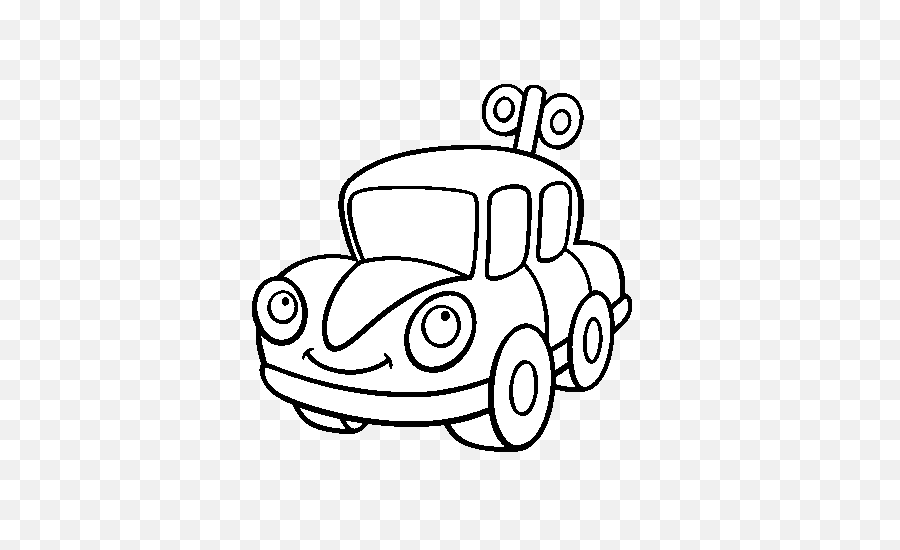 Download A Toy Car Coloring Page - Coloring Picture Of A Toy Car Png,Toy Car Png