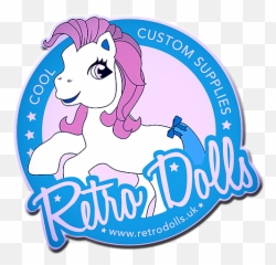 Retro Dolls Uk My Little Pony - Mane Png,My Little Pony Logo