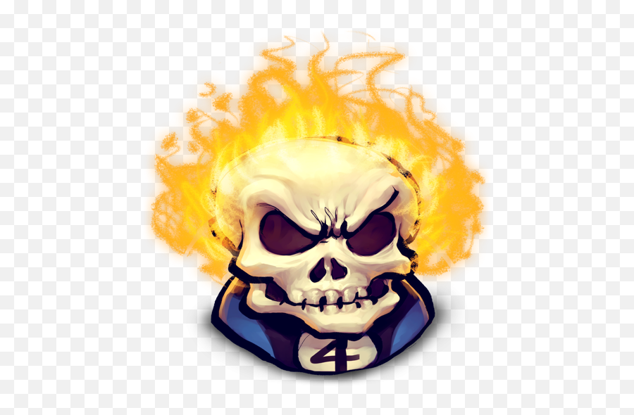Ghost Rider Face File Hq Png Image - Ghost Rider Icon Png,Ghost Face Png