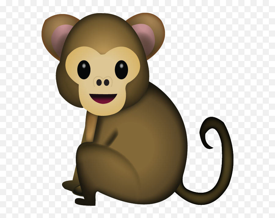 Download Monkey Emoji Icon - Monkey Emoji Sticker Png,Monkey Emoji Png