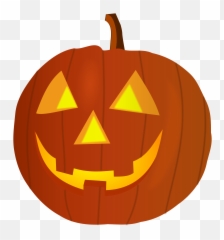 Pumpkin Clipart Transparent Background - Halloween png