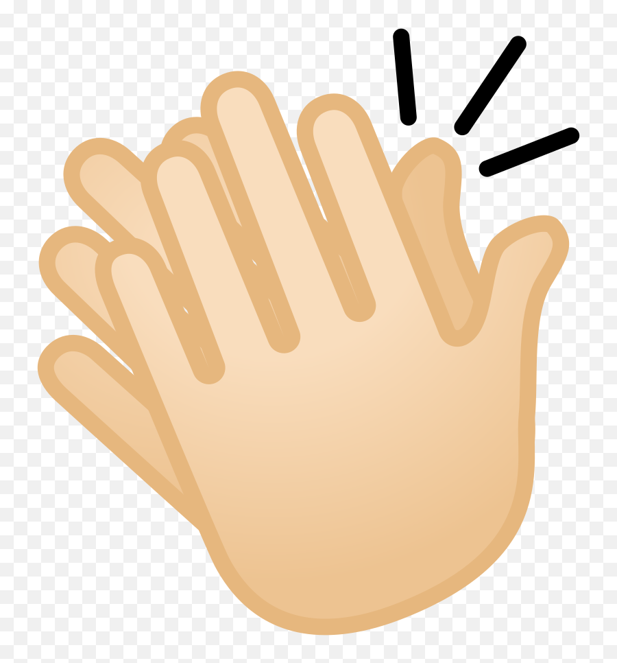 Clapping Hands Transparent Png - Transparent Clapping Emoji Png,Clapping Emoji Png