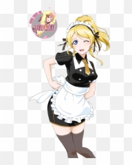 Ayase Eli 118 - Love Live Eli Maid Png,Eli Ayase Transparent