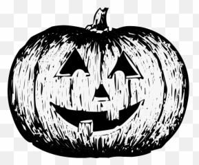 Jack - O Lantern Black And White Free png