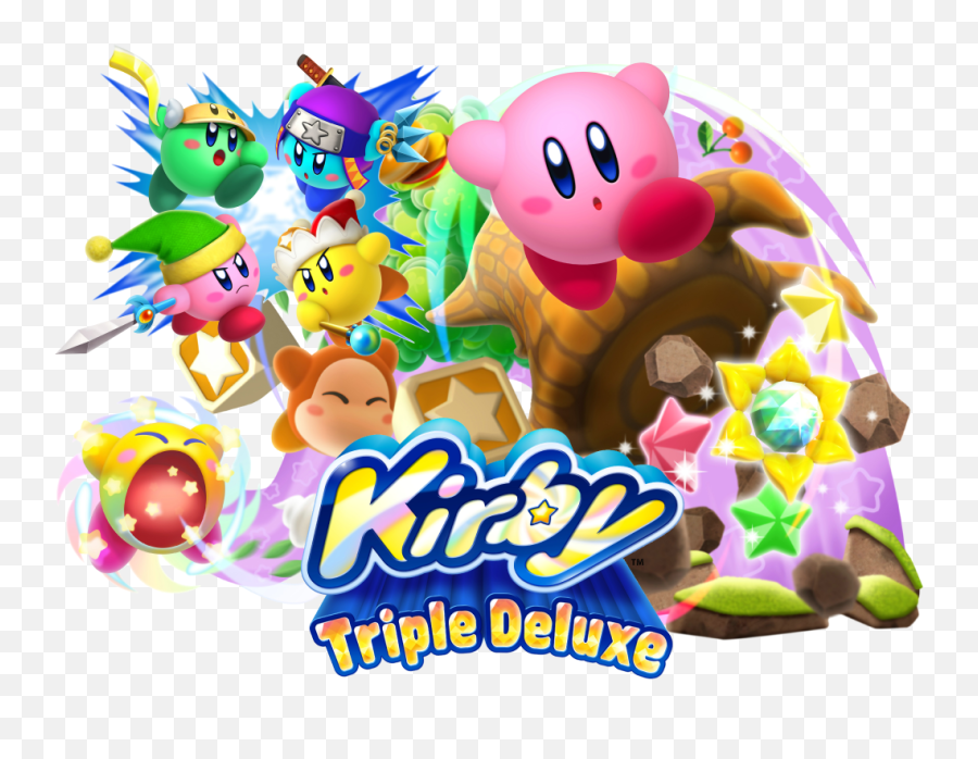 Game Director Explains Reasoning Behind Kirby Triple - Kirby Triple Deluxe Png,Kirby Transparent