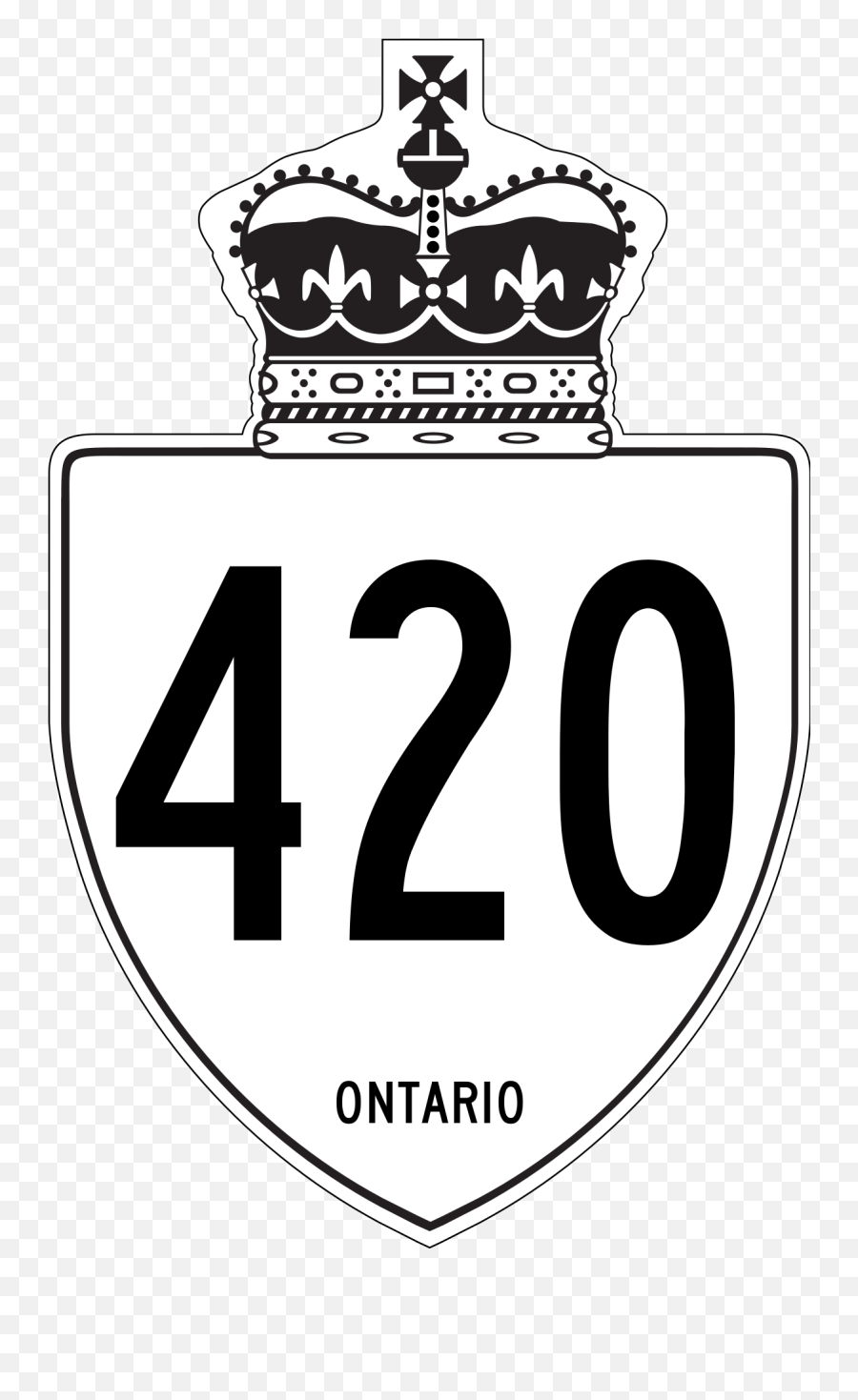 Ontario 420 - Ontario Highway 401 Png,420 Png