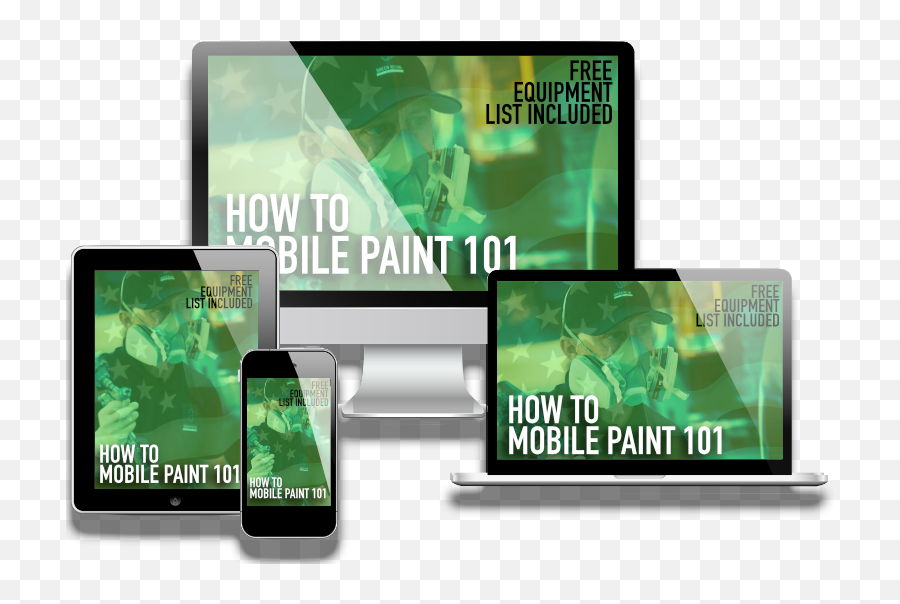 Green Recon Mobile Paint Training U2013 Pro For - Technology Applications Png,Recon Expert Png