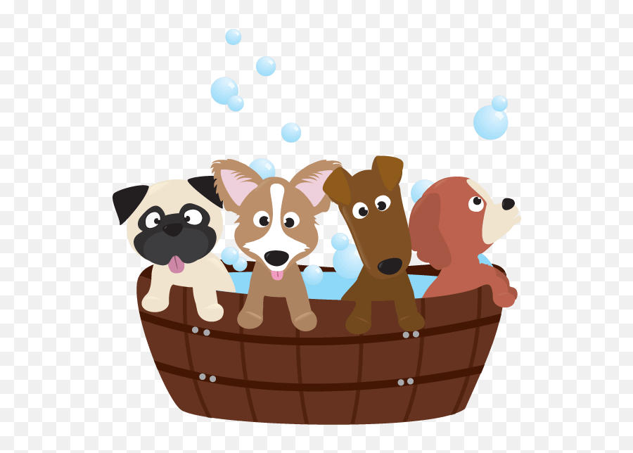 The Ultimate Guide To Dog Cleaning And Grooming - Dog In Basket Clip Art Png,Puppies Png