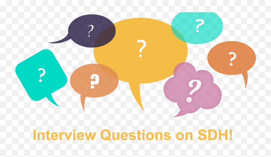 Download Hd Sdh Fundamental Interview Questions And Answers - Question Mark Bubbles Png,Any Questions Png