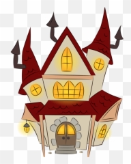 Haunted House Clipart Free Download Transparent Png - Decorative,Haunted House Png
