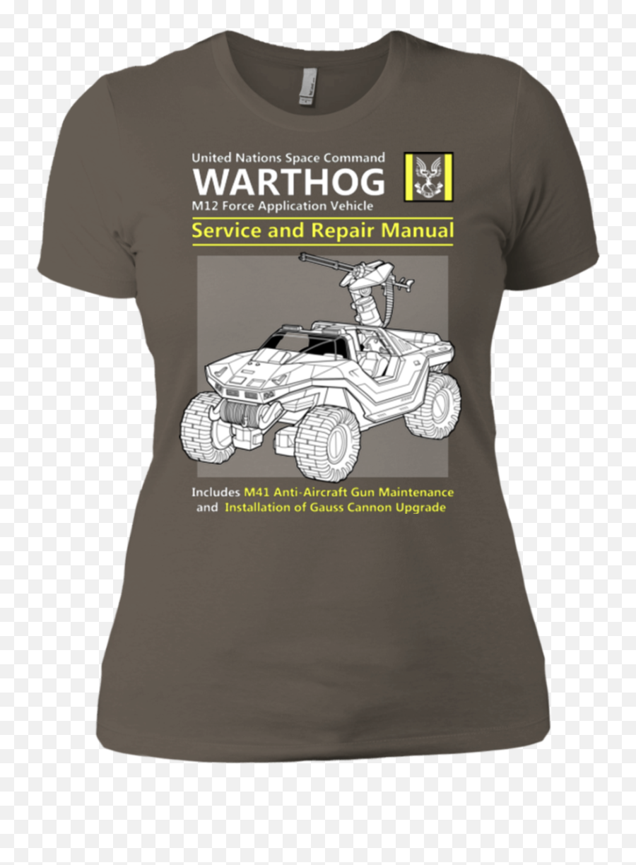 Warthog Service And Repair Manual Womenu0027s Premium T - Shirt Retired Nurse T Shirts Png,Warthog Png