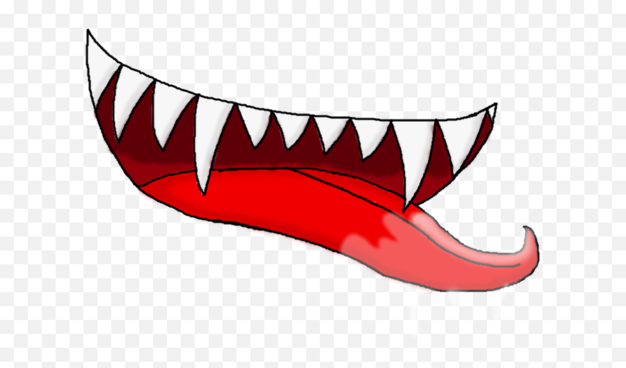 Svg Fang Drawing - Transparent Venom Mouth Png,Drool Png
