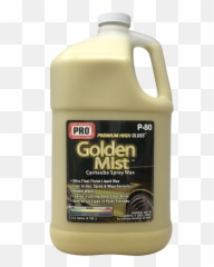 P - 80 Golden Mist Spray Wax Prowax png