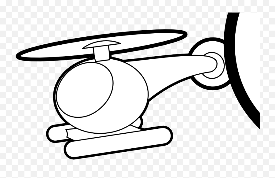 Helicopter Clip Art - Clip Art Library Helicopter Clip Art Png,Linkedin Logo Black And White