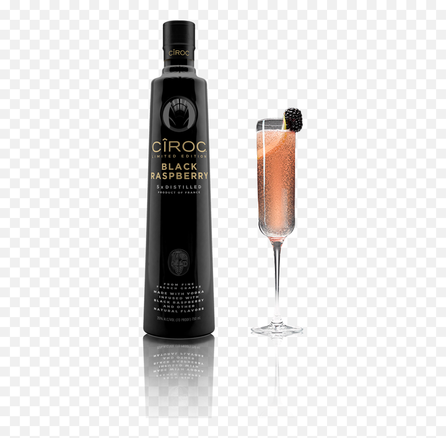 Black Raspberry Royale - Ciroc Black Raspberry Vodka Png,Champagne Splash Png
