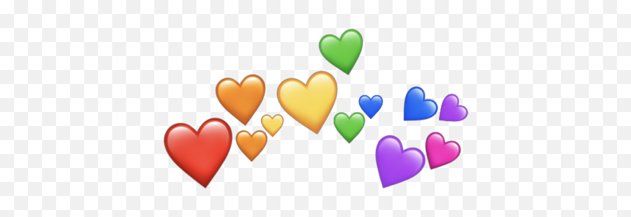 Stickerly - Group Of Heart Emojis Png,Mac Hearts Png