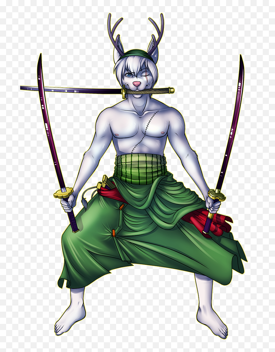 Zoro U2013 Illustration Hd Png Download Image - 1 Zoro Hd Png,Zoroark Png