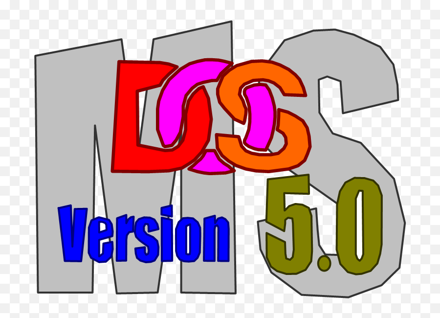 Ms - Vertical Png,Msdos Logo