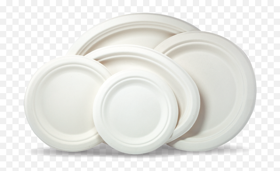 Disposable Sugarcane Plates Or Plastic - Plate Png,Sugarcane Png