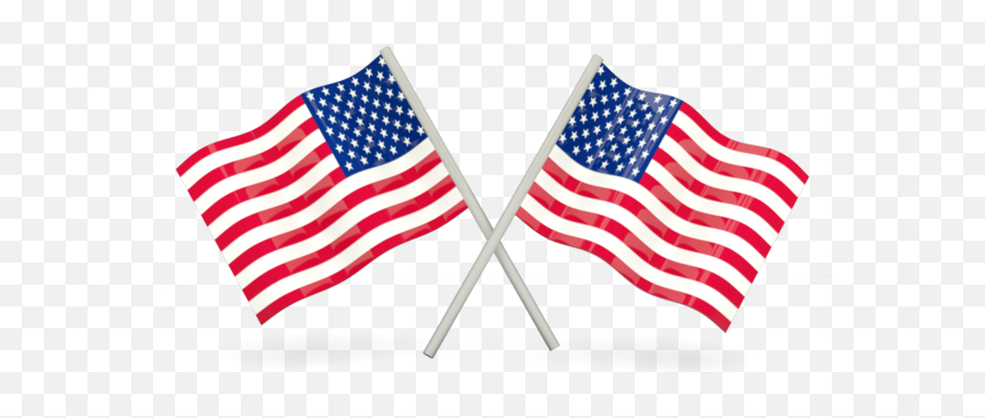 Us Flag Icon Png - United States Two Flags,Us Flag Png
