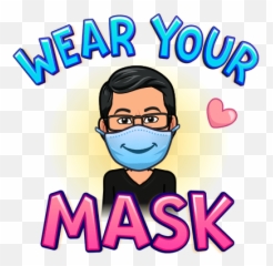 Planning For A Covid Fall 2020 - Mask Bitmoji Png,Classcraft Icon