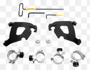 Memphis Shades Cafe Fairing And Black Mount Kit 11 - 17 Harley Sportster Custom JTu0027s CYCLES png