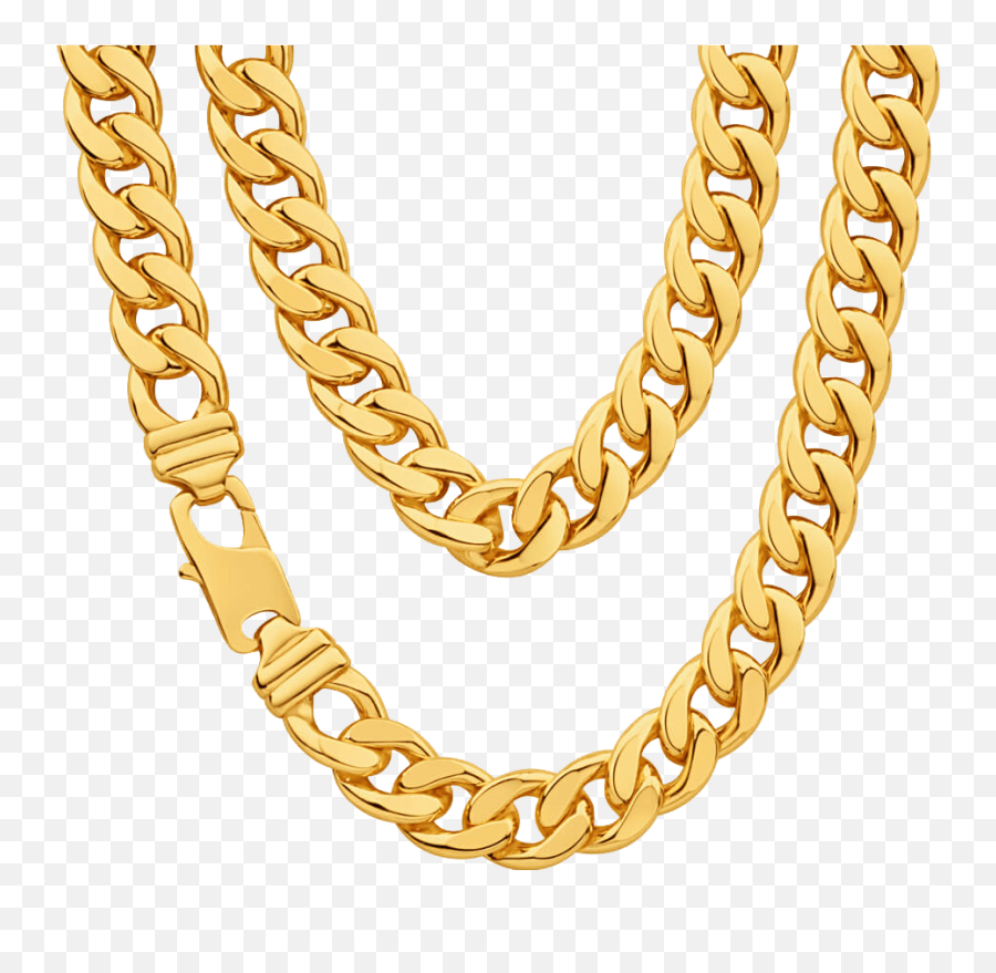 Thug Life Gold Chain Shiny Transparent - Thug Life Chain Png,Chain Png