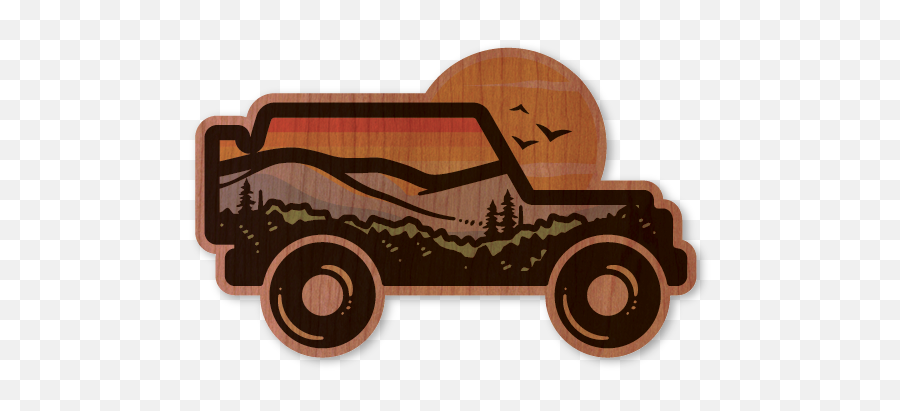 Road Trip Sunset - Jeep Png,Rc Car Icon