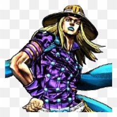 Jo Jou201d Stickers Set For Telegram - Gyro Zeppeli All Star Battle png