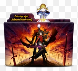 Unlimited Blade Works Anime Transparent Png All - Fate Stay Night Unlimited Blade Works,Fate Icon