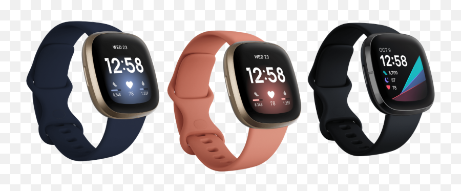 Activity Trackers To Reach Step Goals For Less Than An Apple - Versa 3 Png,Fitbit One Flower Icon
