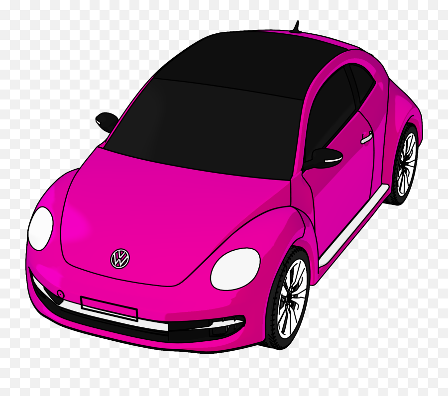 Vw Volkswagen Beetle Perspective View - Clipart Vw Beetle Png,Volkswagen Png