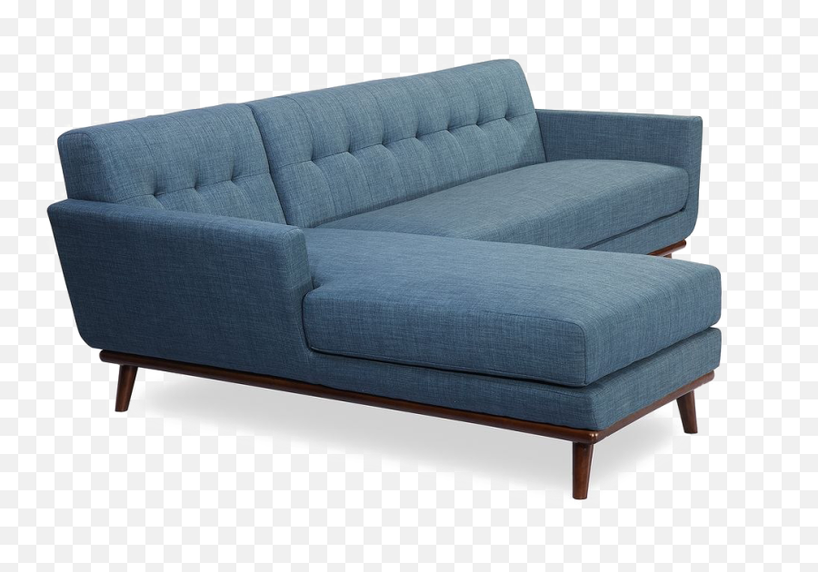Sleeper Sofa Png Image - Transparent Transparent Background Blue Sofa Png,Couch Transparent Background