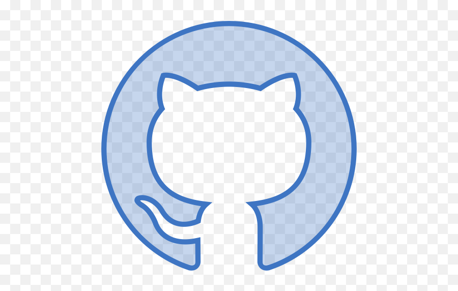 Github Logo Png - Transparent Github Icon Blue,Git Hub Logo