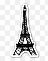 Eiffel Tower - Sticker Png
