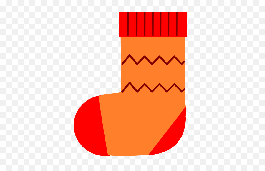 Christmas Socks Free Icon Of Iconos De Navidad - Clip Art Png,Christmas Stockings Png