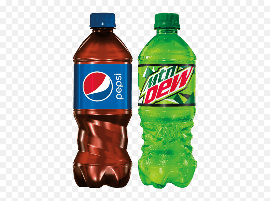 Download Hd 75 For Pepsi - Cola Bottles Pepsi Caffeine Free Mountain Dew Png,Pepsi Bottle Png