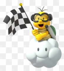 Lakitu - Wikipedia Mario Mario Kart Tour Png,Koopa Troopa Png