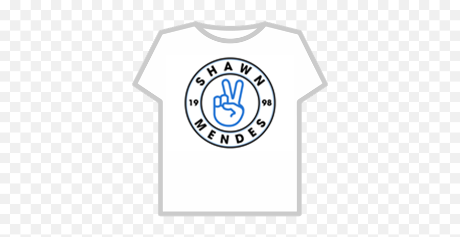 Shawn Mendes Peace Sign T - Shirt Roblox Label Png,Peace Sign Png