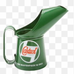 Castrol Vintage - Style Oil Can 216555 Transparent Vintage Oil Can Png,Castrol Logo