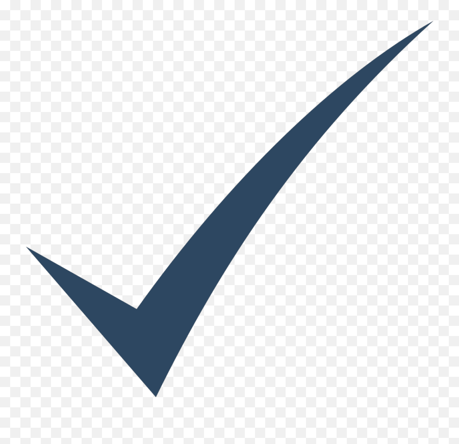 Check Mark Dark Blue - Check Dark Blue Icon Png,Checkmark Png Transparent