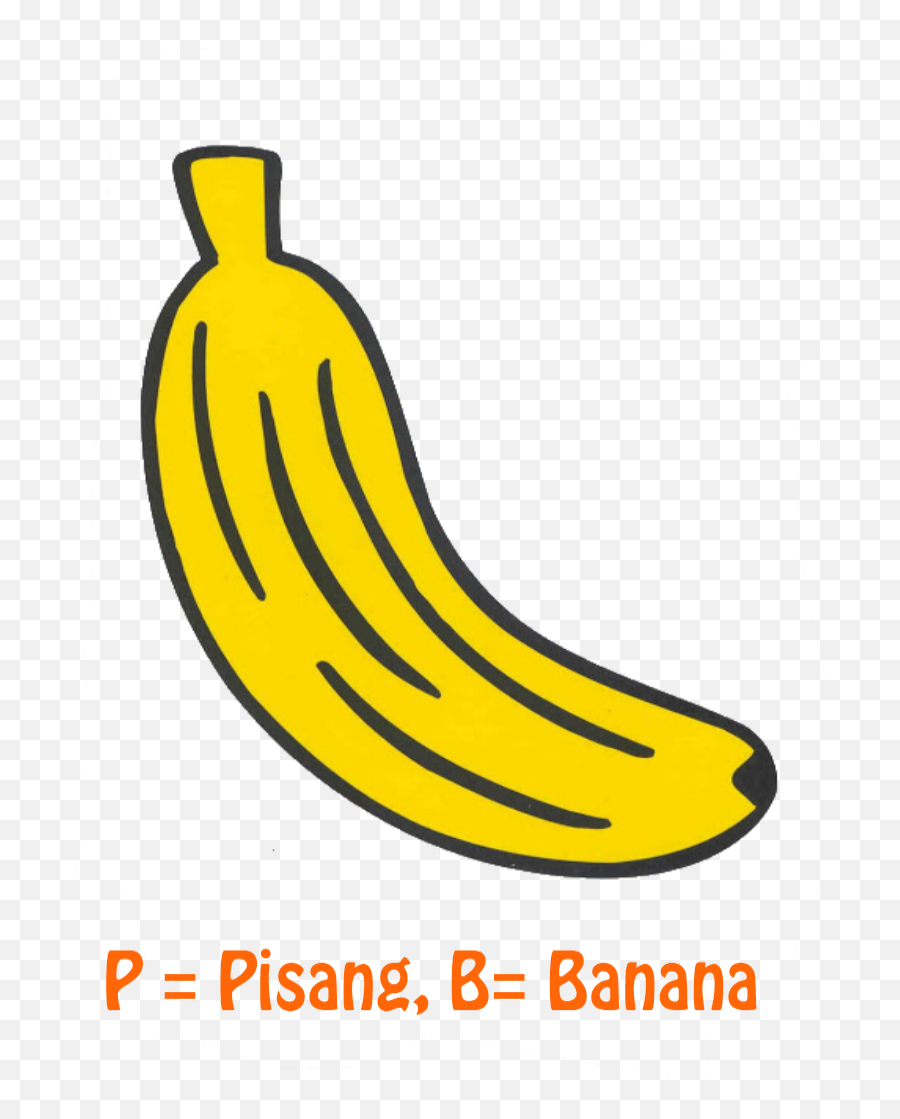 Png Royalty Free Library Bananas Clipart Buah Buahan - Dutch Clip Art,Banana Transparent Png