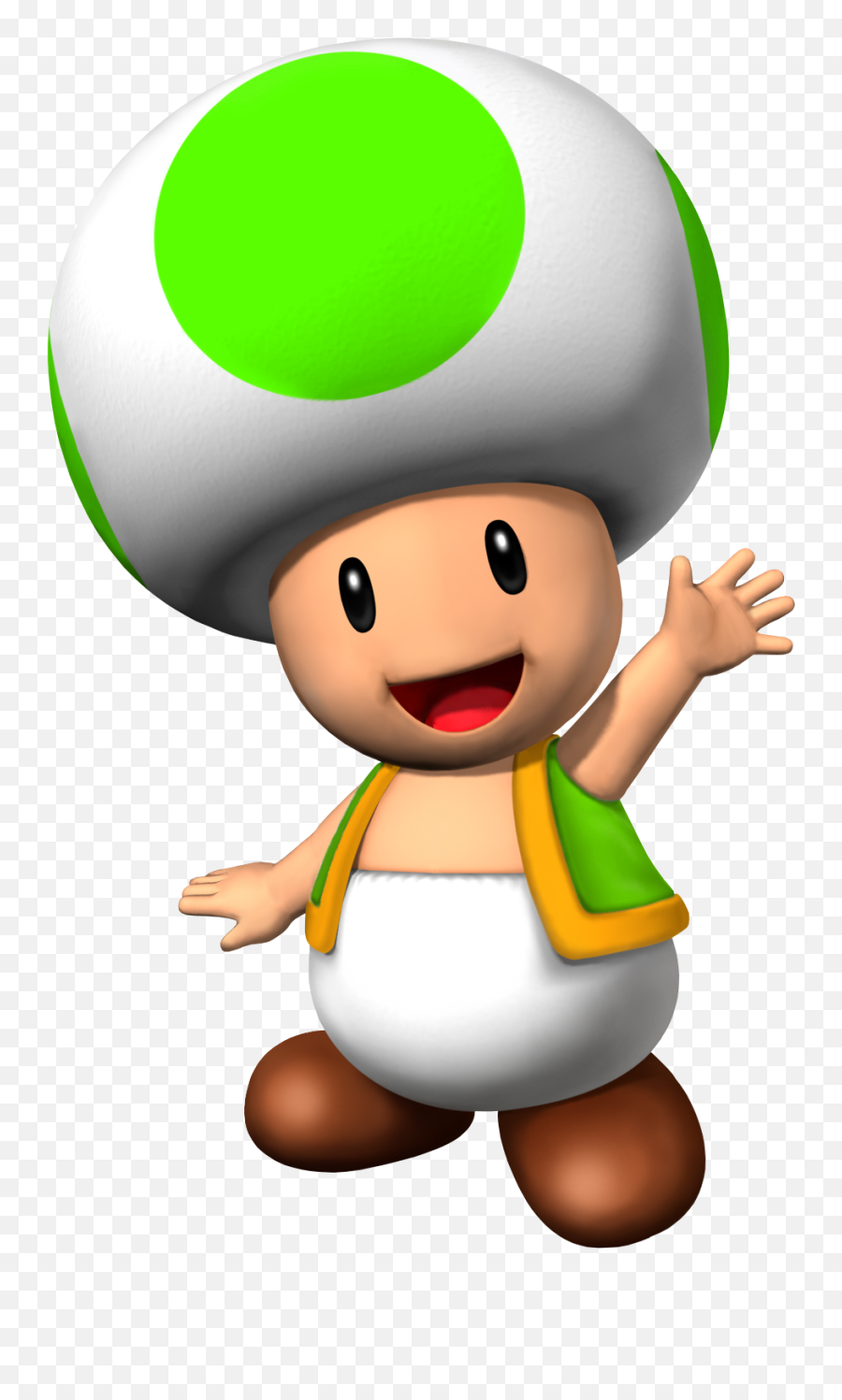 Green Toad - Green Toad Mario Png,Mario Head Png