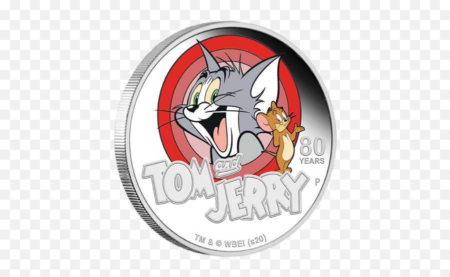 And Jerry 80th Anniversary - 80th Anniversary Tom And Jerry Happy Birthday 80 Png,Tom And Jerry Transparent