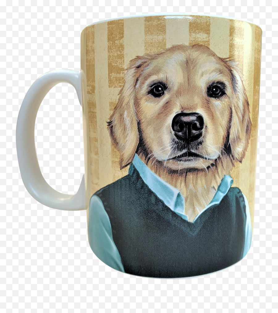 Golden Retriever Mug - Golden Retriever Png,Golden Retriever Transparent