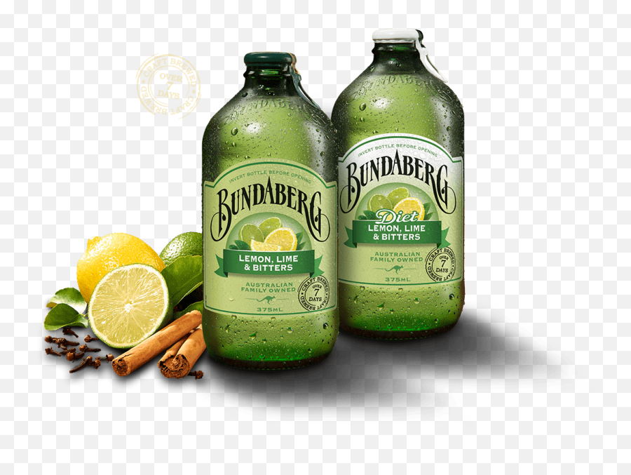 Lemon Lime U0026 Bitters Diet Bundaberg Brewed Drinks - Lemon Lime And Bitters Nz Png,Lime Png