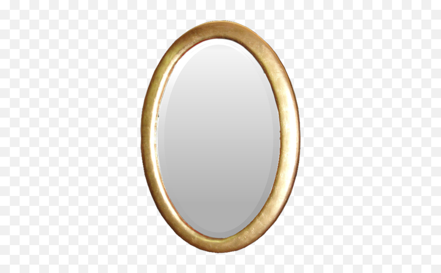 Download Hd Gold Leaf Oval Mirror Frame - Circle Transparent Circle Png,Mirror Frame Png